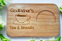 Load image into Gallery viewer, Personalised Tea &amp; Biscuits Board
